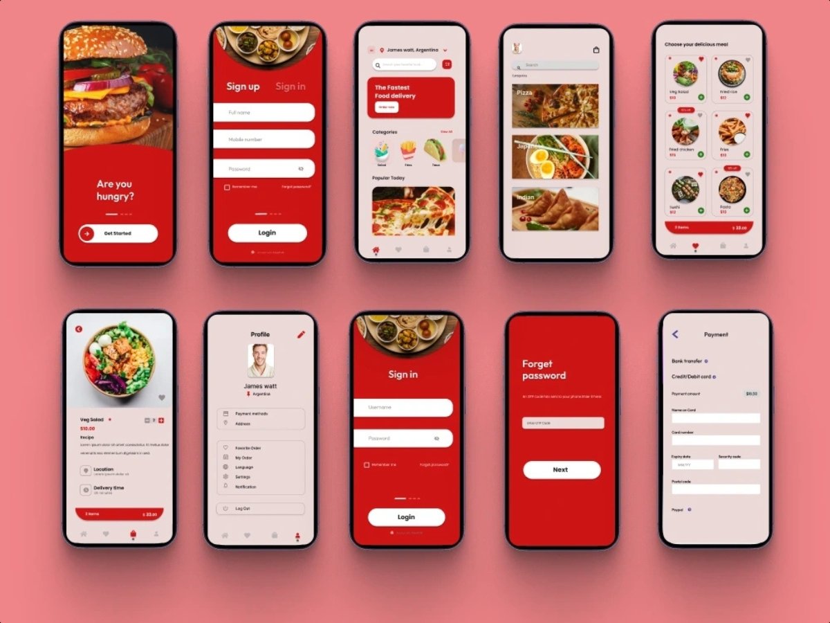 Mobile UI Designing